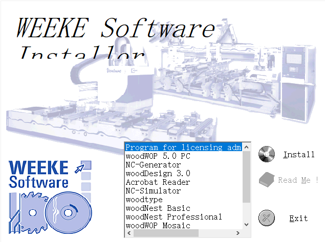 WOODWOP 5.0 豪迈PTP160 CAD/CAM编程软件