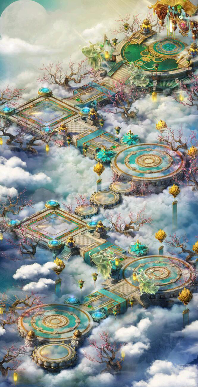 GOM真彩地图-云岚天宫传奇高清地图素材