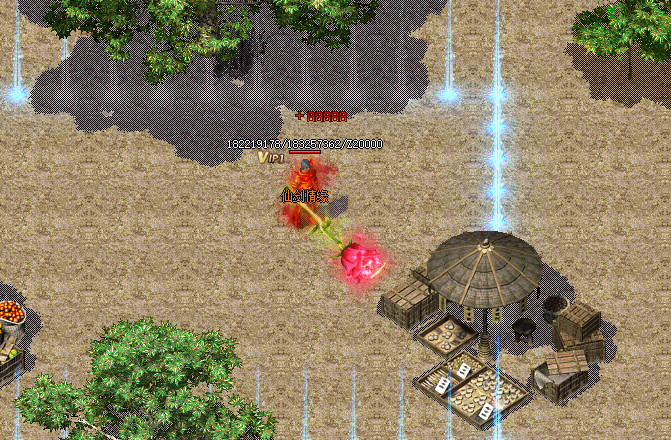 传奇动态玫瑰花武器素材-传奇高清剑甲素材